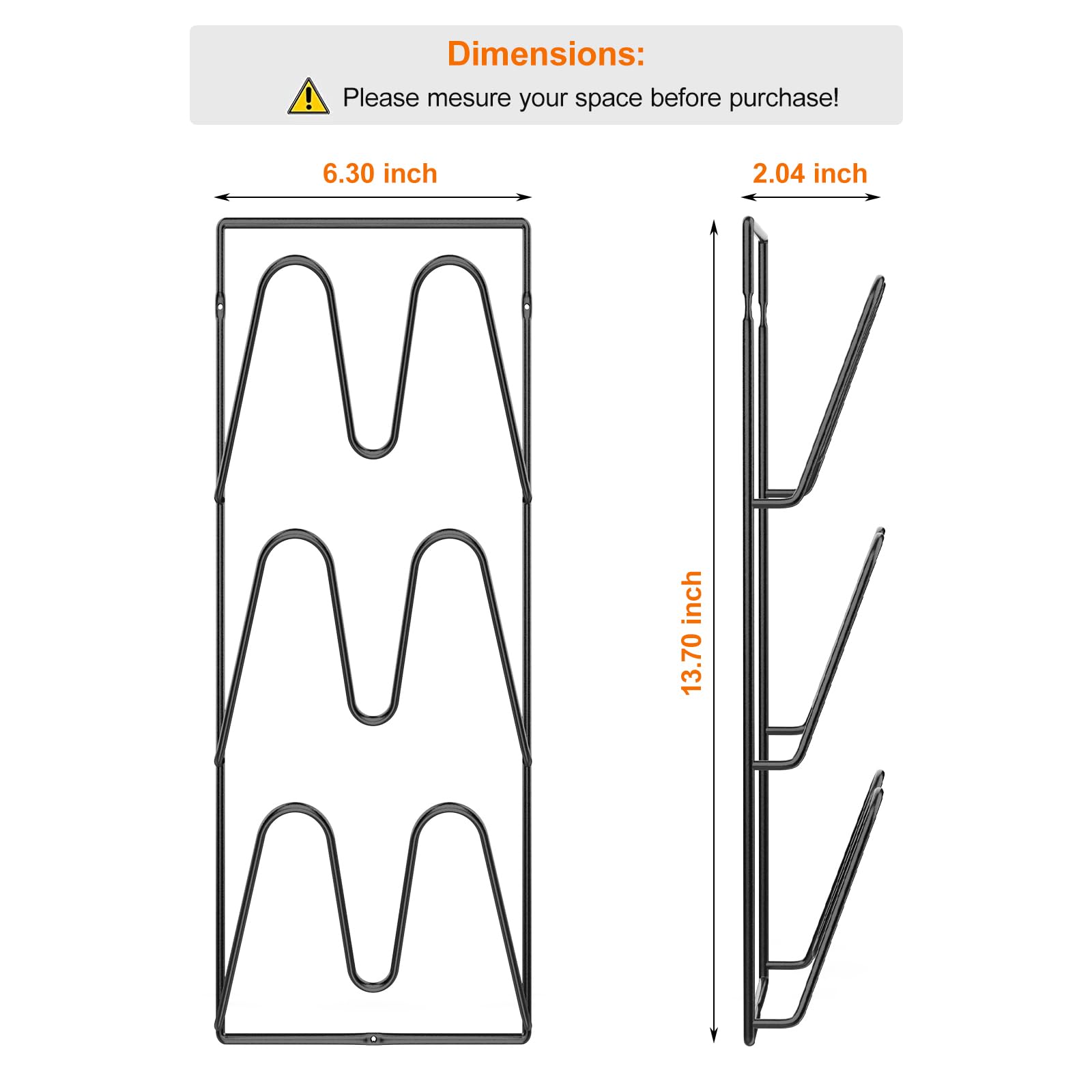 Durmmur included hardware for quick, flexible setup on various walls.