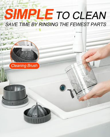 Dusenho durable BPA-free construction supports frequent citrus squeezing.