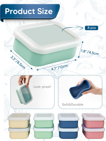Duseu compact 1-cup freezer tray with easy-release silicone for effortless demolding.