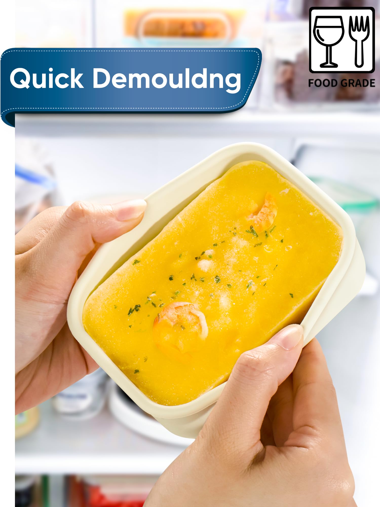 Duseu easy-release design that makes demolding quick and clean.