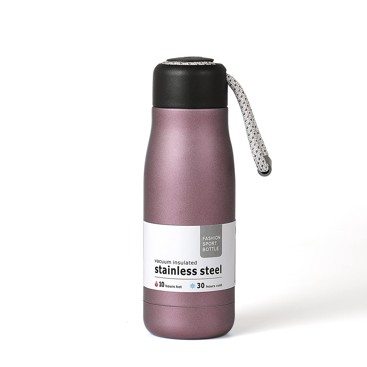 Dusgut mini water bottle 12oz front view shows compact, portable design for daily carry.
