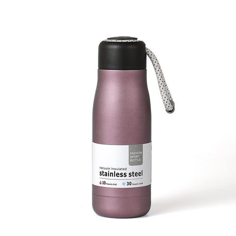 Dusgut mini water bottle 12oz front view shows compact, portable design for daily carry.