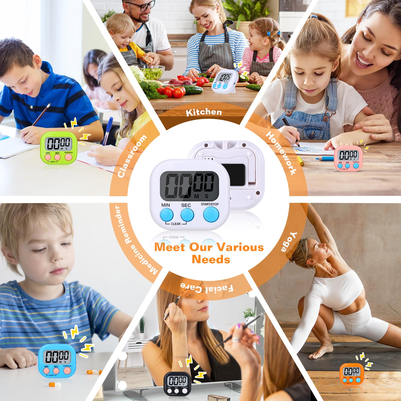 Dualshine kid friendly timer for homework and chores