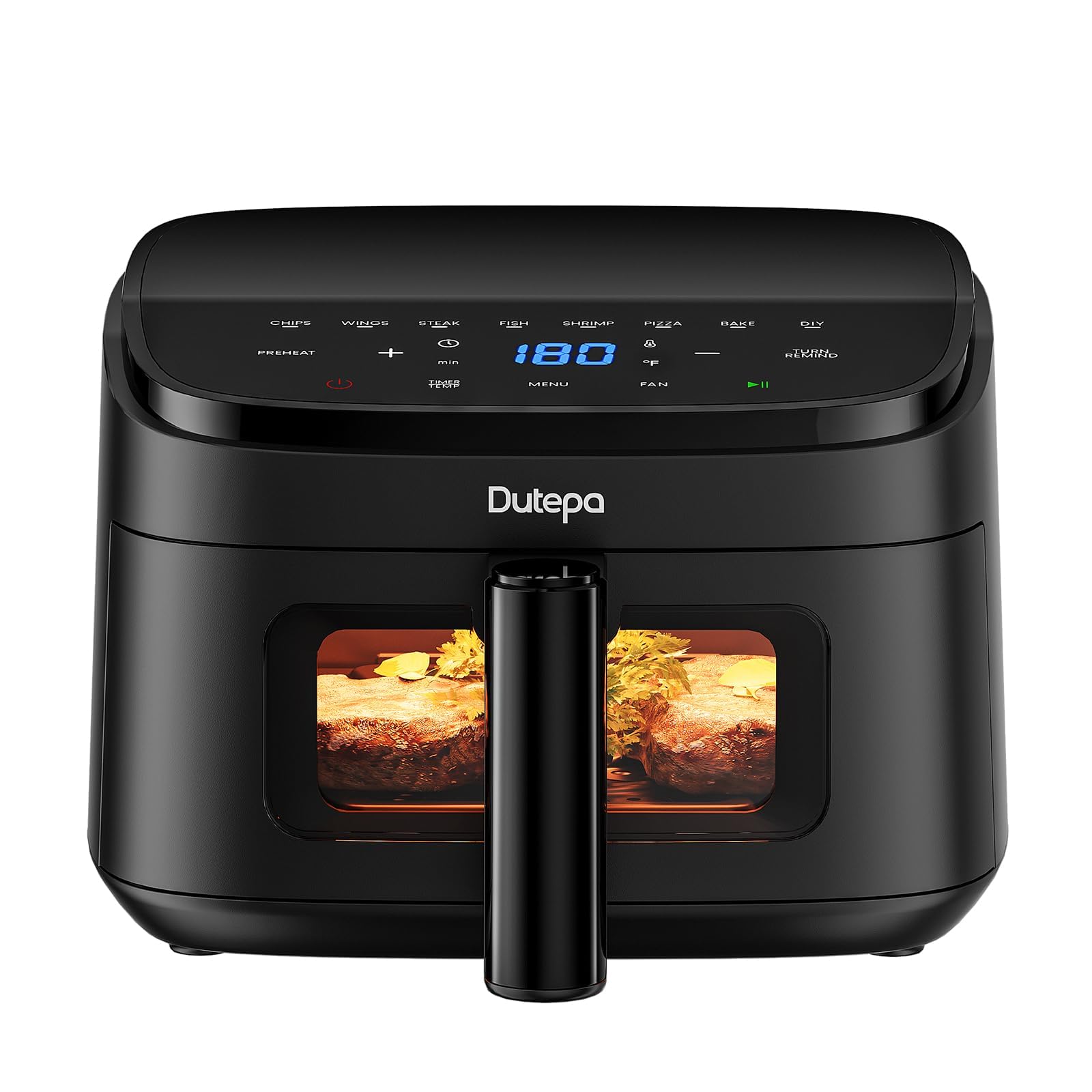 Dutepa Air Fryer compact design under cabinet to save counter space