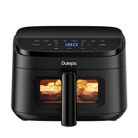 Dutepa Air Fryer compact design under cabinet to save counter space
