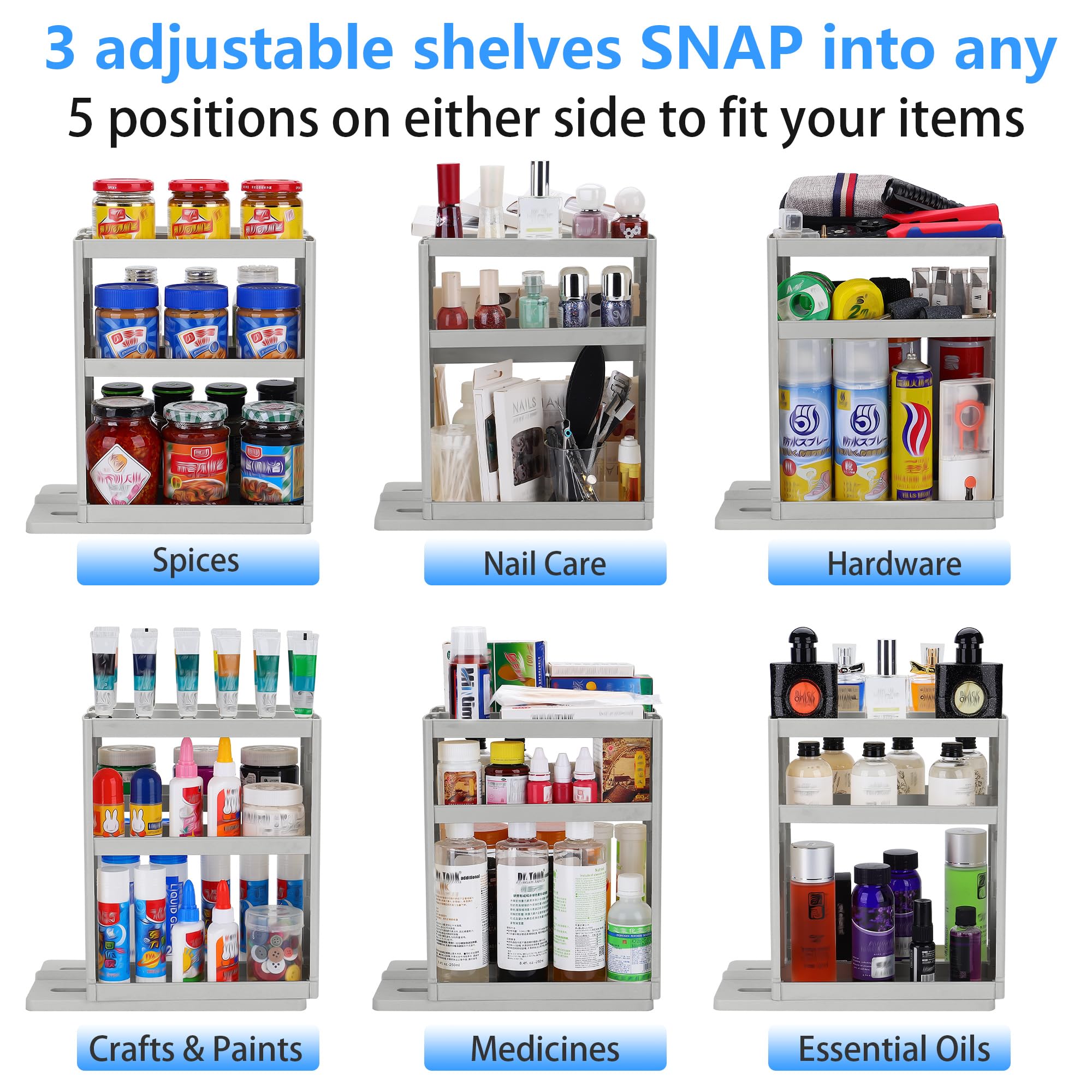 Dutiplus Medicine Organizer suitable for countertop placement without clutter