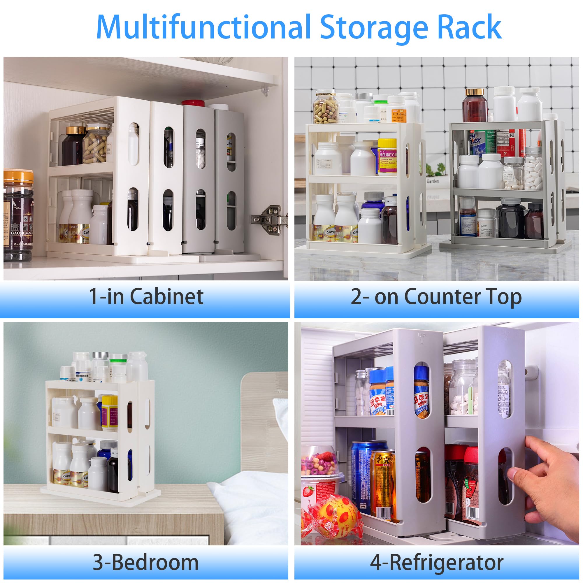 Dutiplus Medicine Organizer suitable for vitamins, cosmetics, and essentials