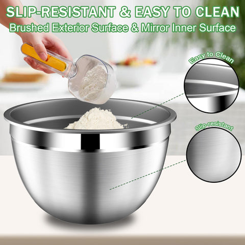 DUTZUN nesting bowls save counter space and simplify storage.