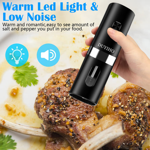 Duyiho blue LED light shows exact seasoning amount during use.