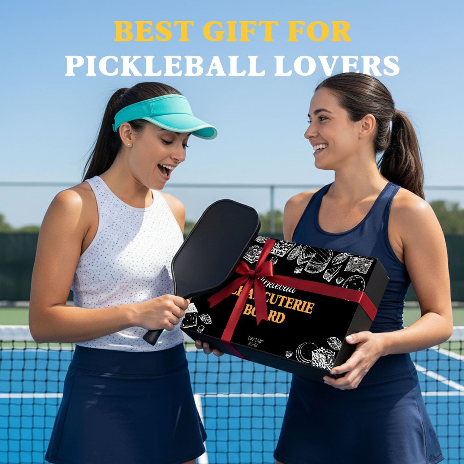 DWATAN gift-ready pickleball board in sleek packaging for entertaining