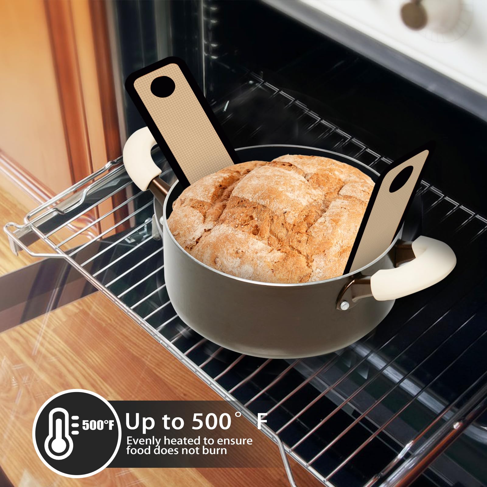 Dwavele bread sling ensures even heat distribution for crusty bread
