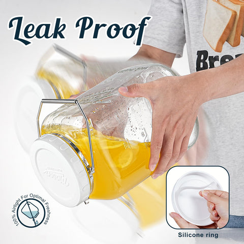 Dwbligt 1.5 gallon jar ideal for cookies, snacks, and pantry organization.