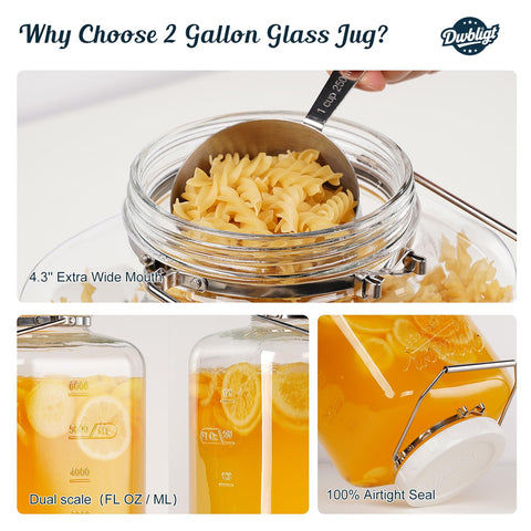 Extra-wide 4.3-inch mouth for quick filling and pouring with no spills.