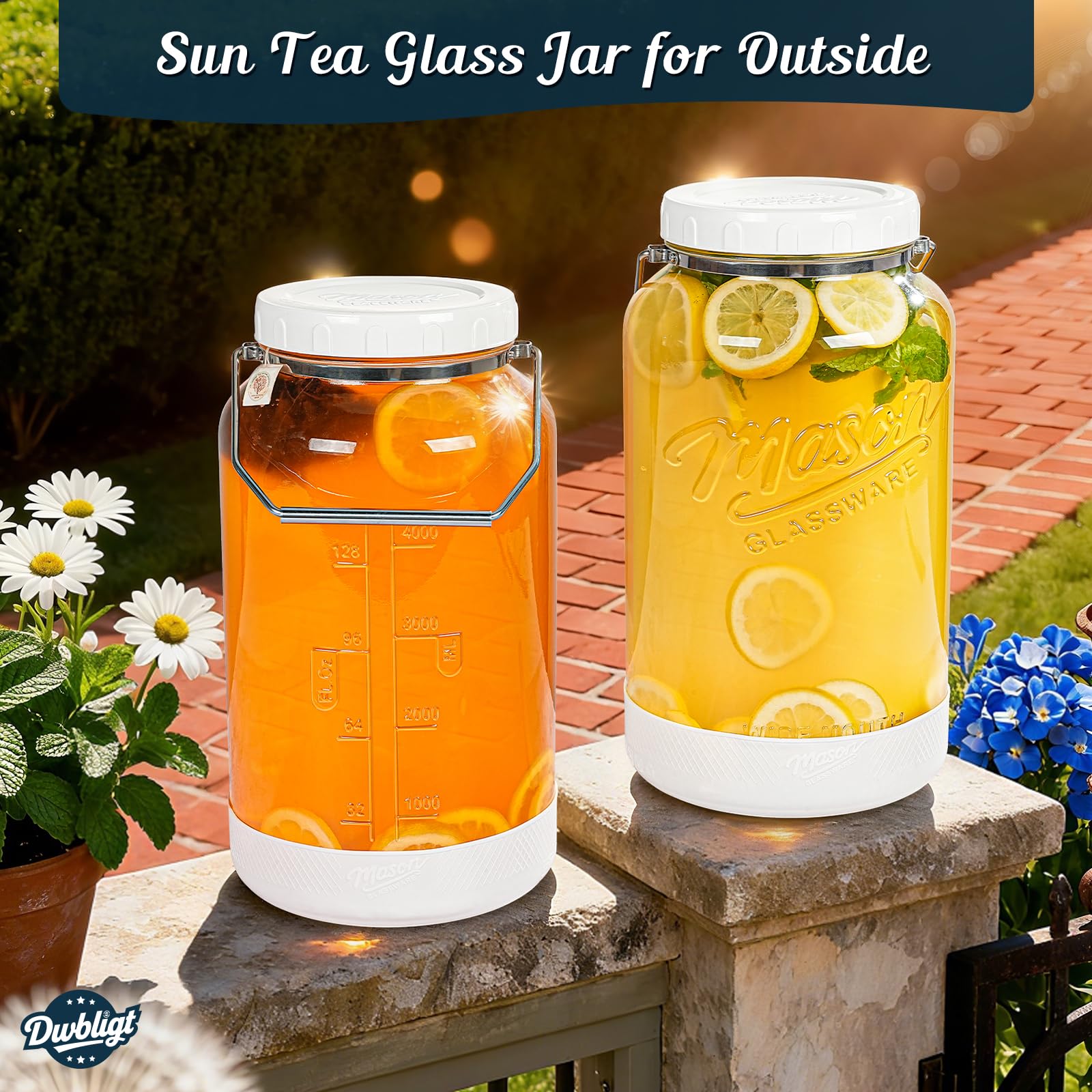 Dwbligt fermentation-friendly jar is great for kimchi, sauerkraut, and pickles