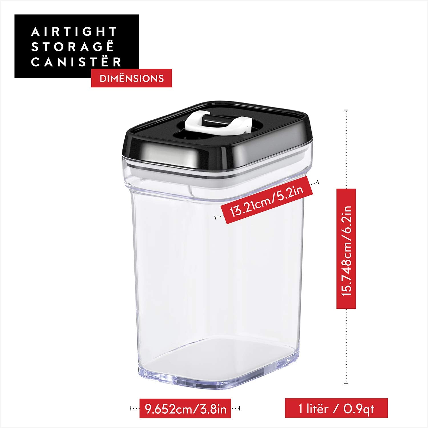 DWËLLZA KITCHEN leak-proof seal suitable for liquids and spills prevention
