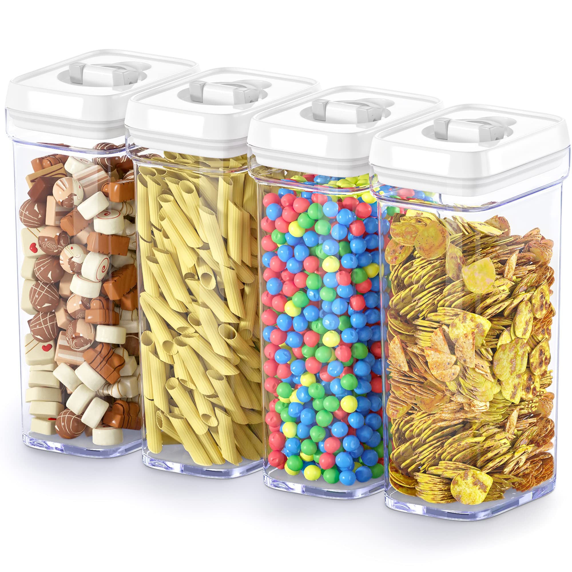 DWËLLZA KITCHEN compact 4-piece set helps keep pantry organized