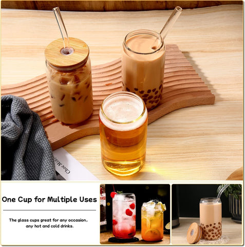 DWTS Danweitessi bamboo lids and glass straws for sustainable drinking