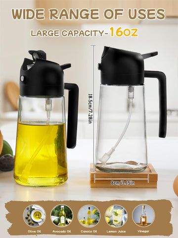 DWTS DANWEITESI anti-drip spout reduces mess during pouring and spraying.