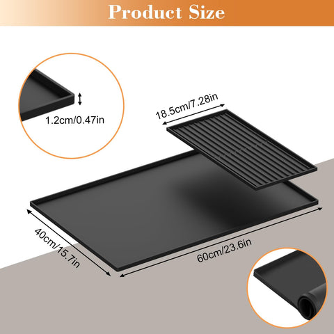 DXOKNQG silicone coffee mat detachable drying mat dries cups and filters after use