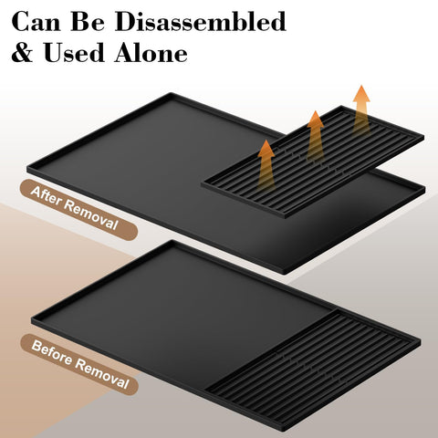 DXOKNQG silicone coffee mat heat protection guards countertops from heat and scratches