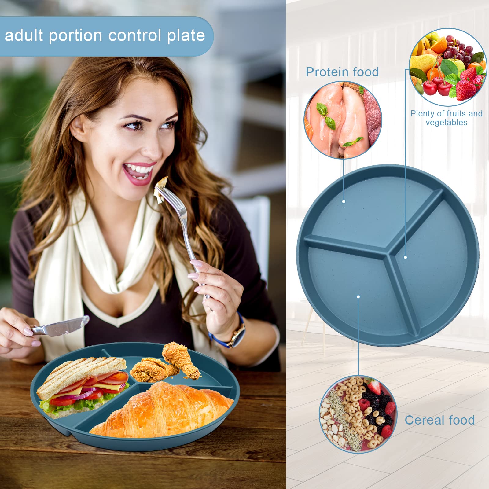 DYB Dongyongbao lightweight durable plate is easy to carry and stack.