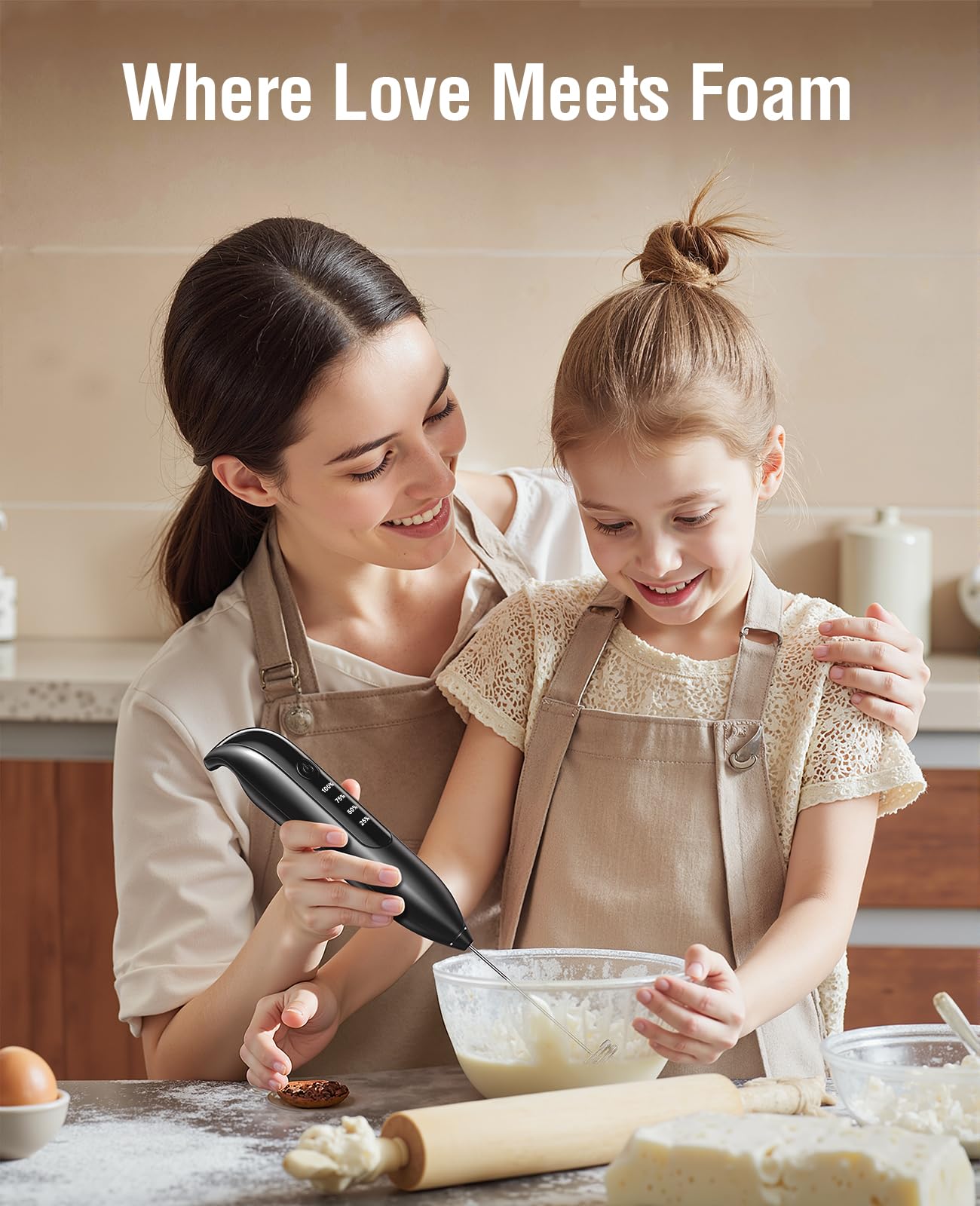 Dynooper 1800mAh battery delivers long use between charges.