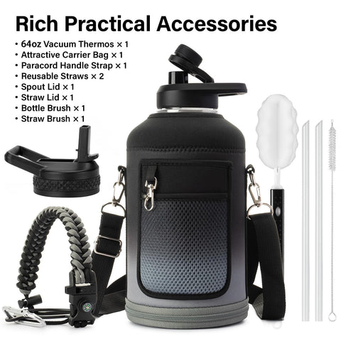 DYSANKY bottle carrier bag in vibrant color for easy transport.