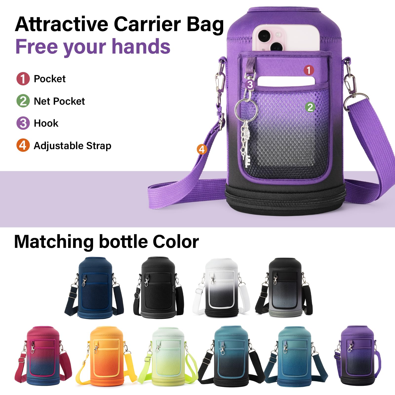 DYSANKY built-in compass helps outdoor navigation and orientation