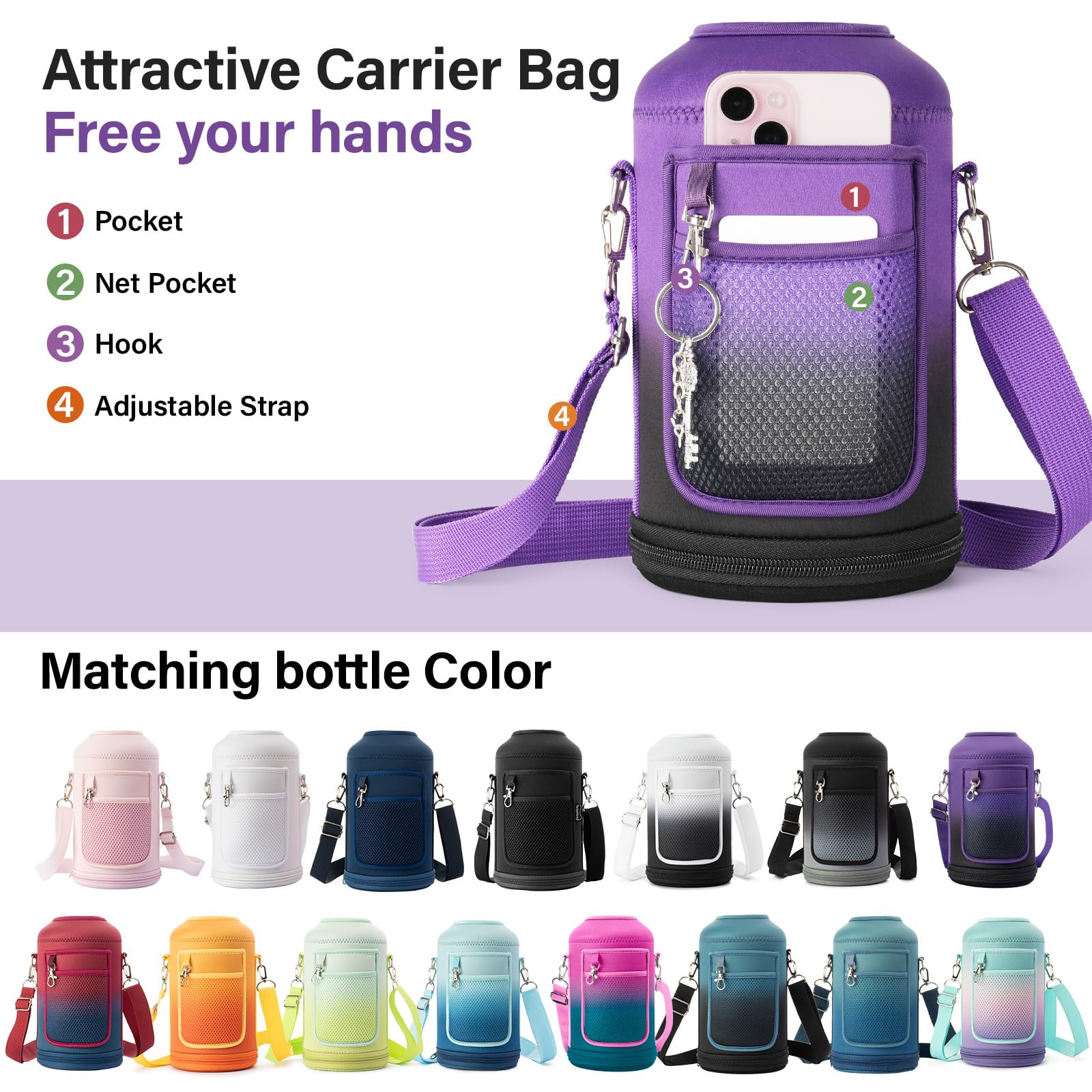 DYSANKY built-in compass aids navigation on outdoor trips.