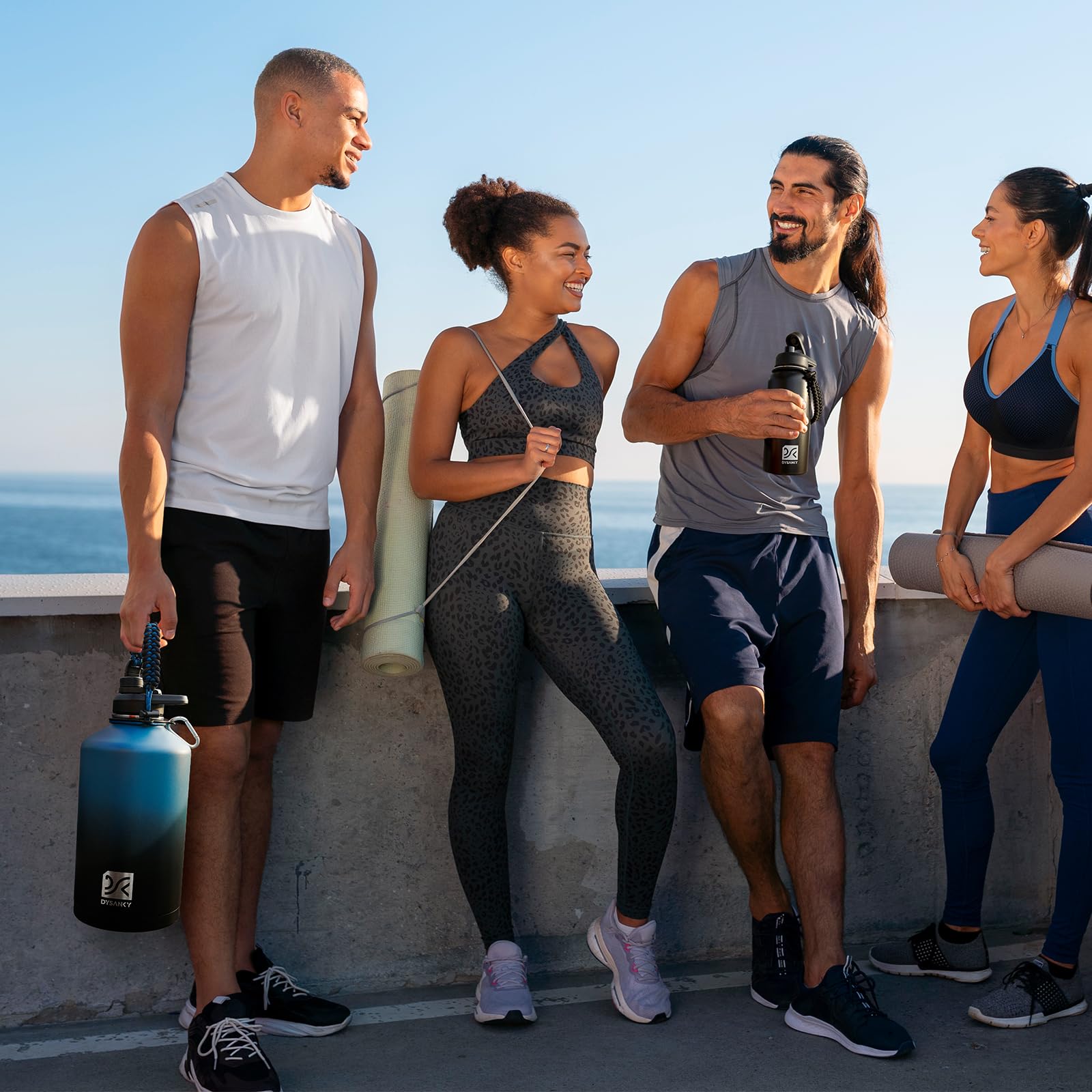 DYSANKY cleaning kit includes straws and brushes for easy maintenance.