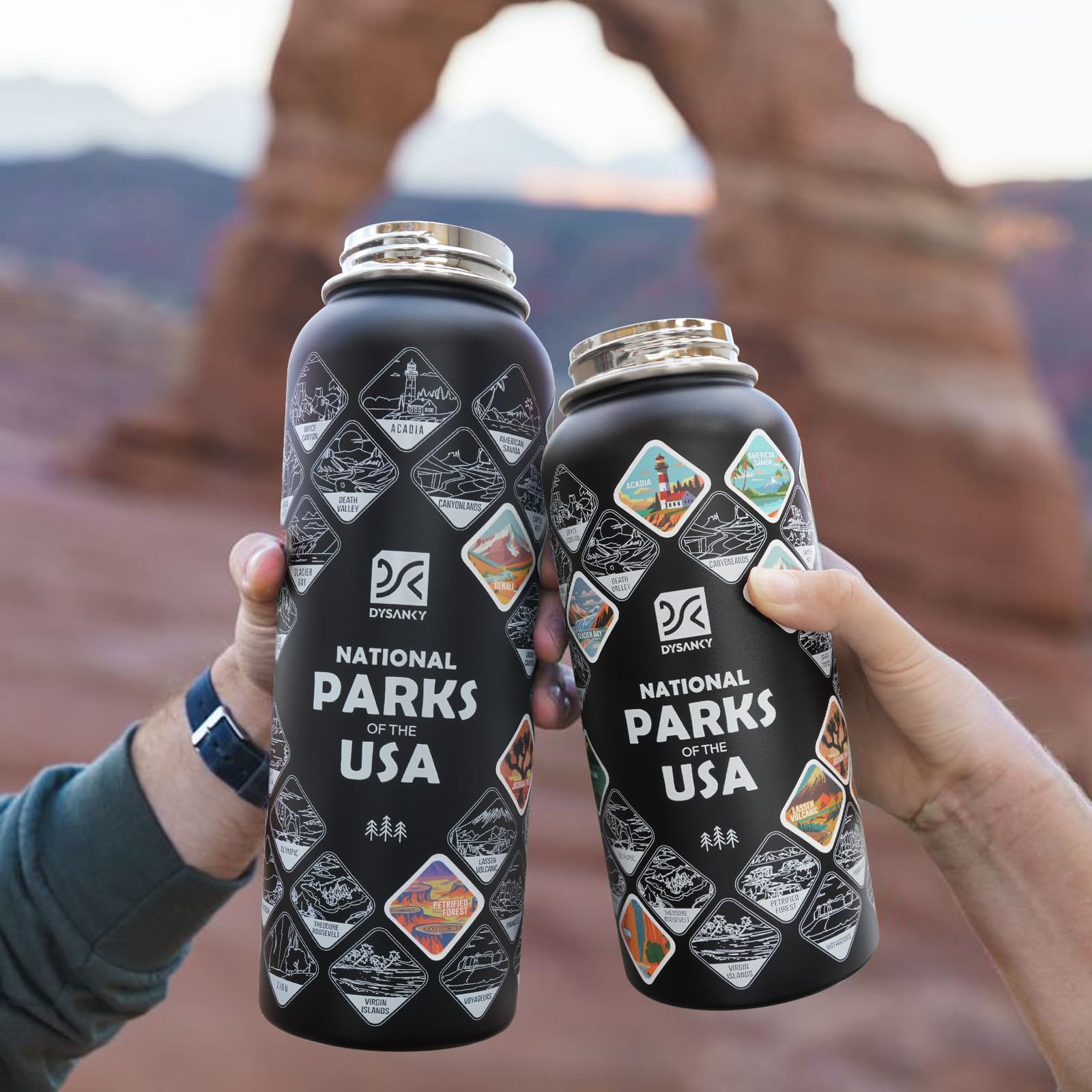 DYSANKY cleaning kit with replacement straws and brushes keeps bottles spotless.