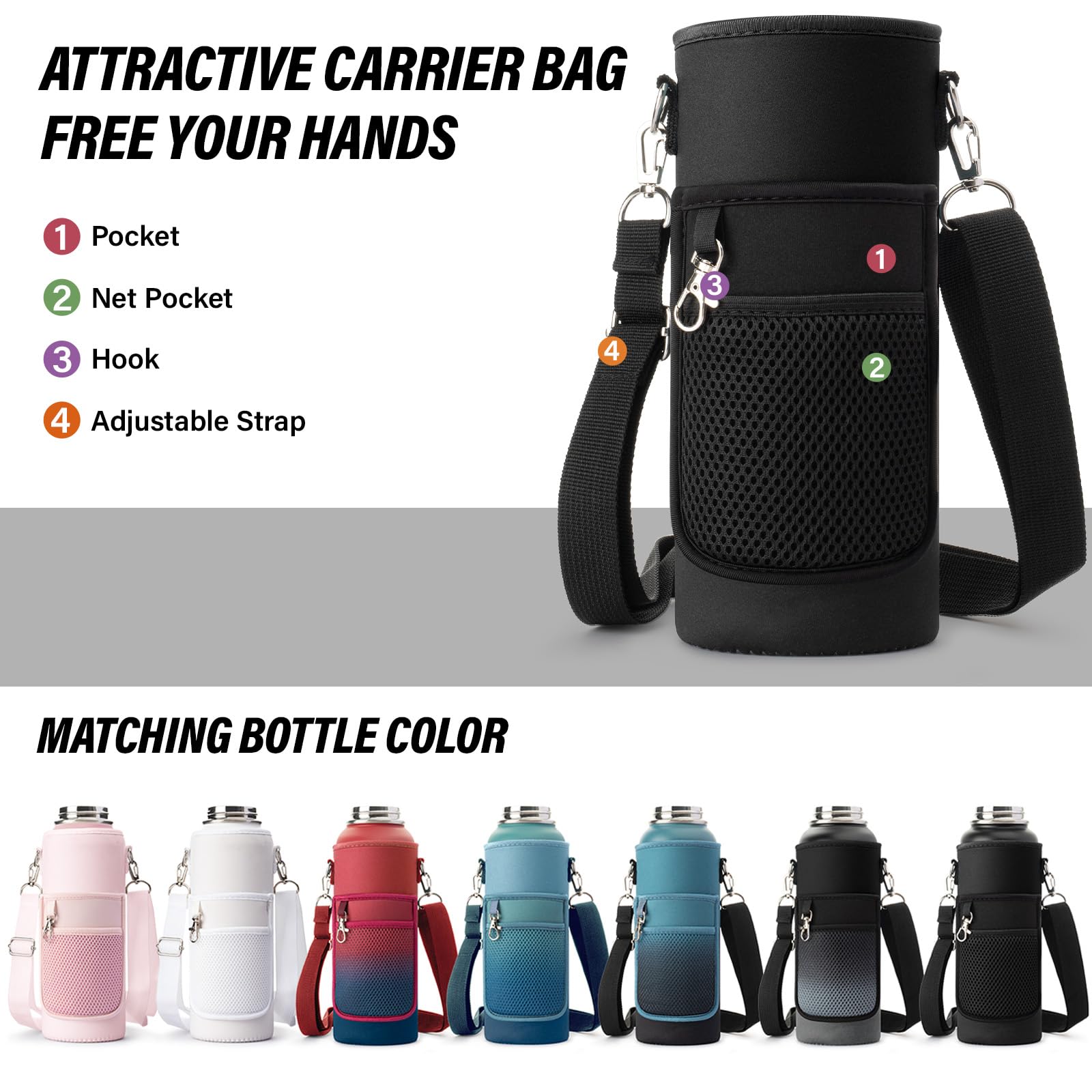 DYSANKY compass included for easy navigation on trails.