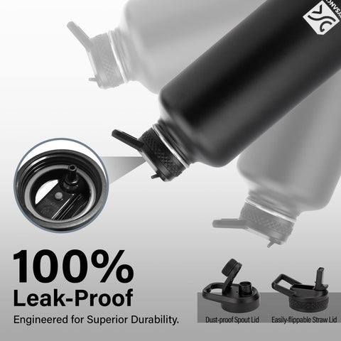 DYSANKY 87 oz bottle built for gym and hiking adventures