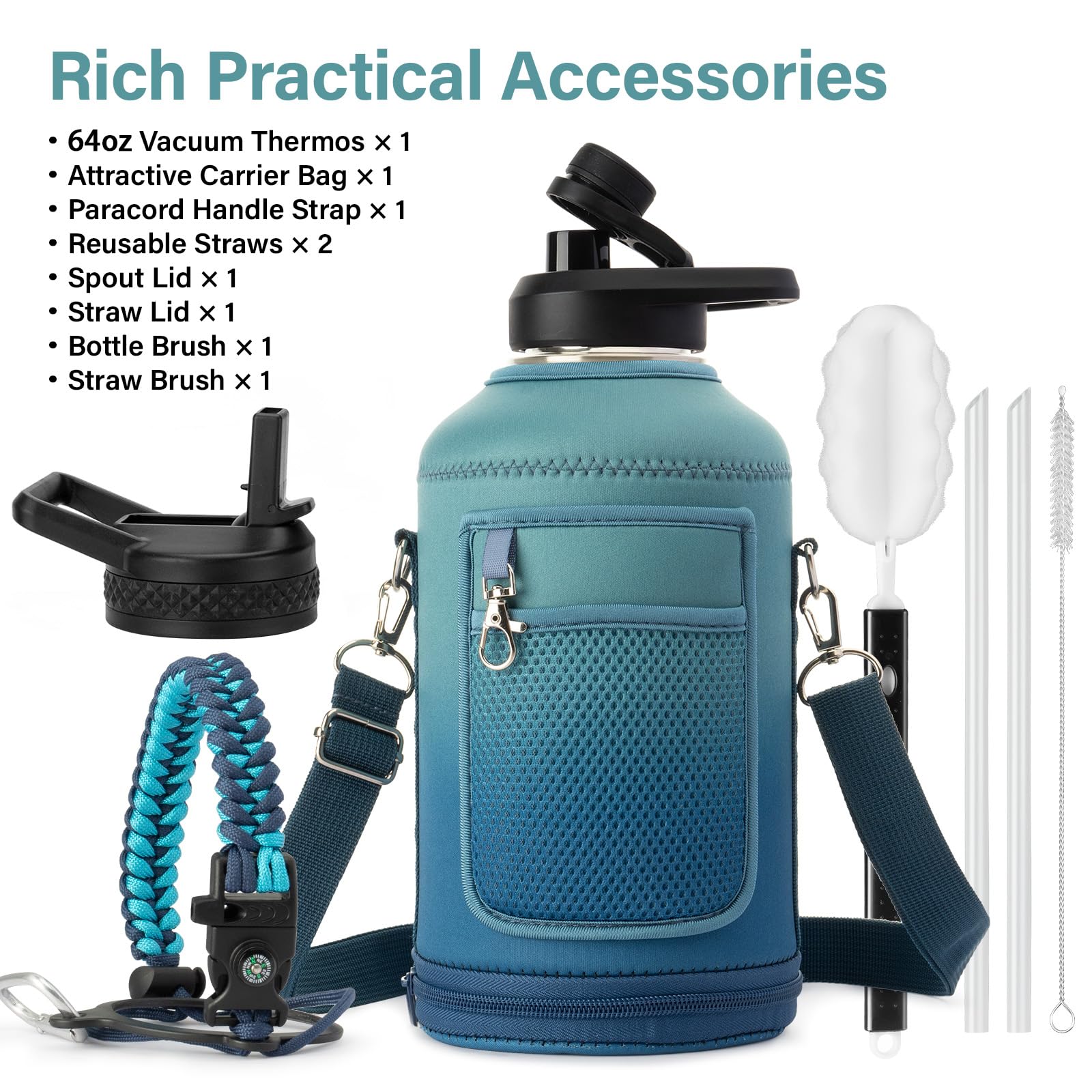 DYSANKY bottle multi-layer insulation demonstrates cold or hot performance