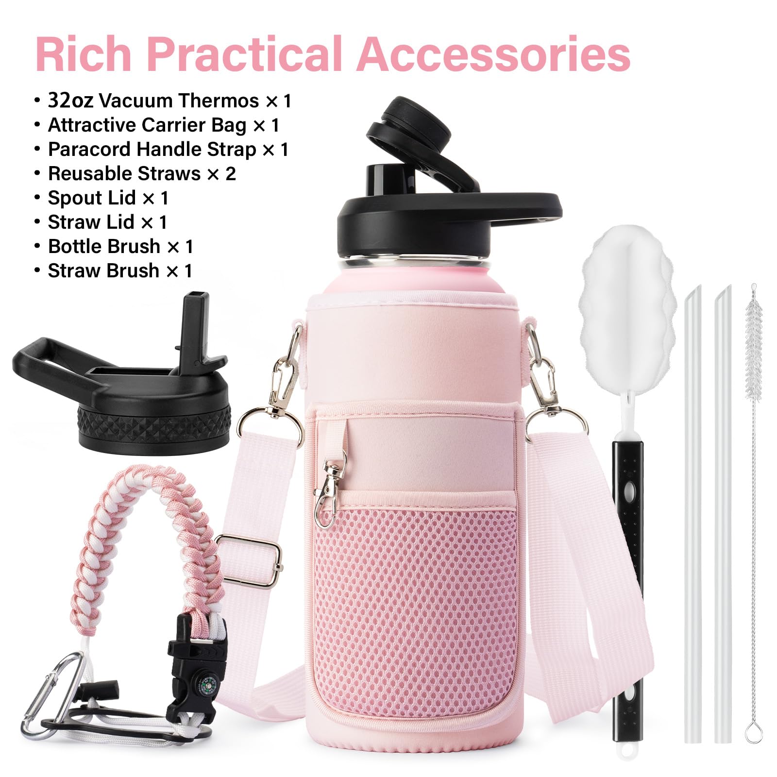 DYSANKY bottle stainless steel inner wall maintains temperature for longer.