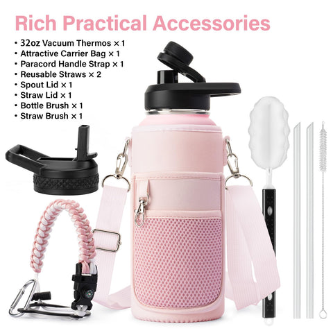 DYSANKY bottle stainless steel inner wall maintains temperature for longer.