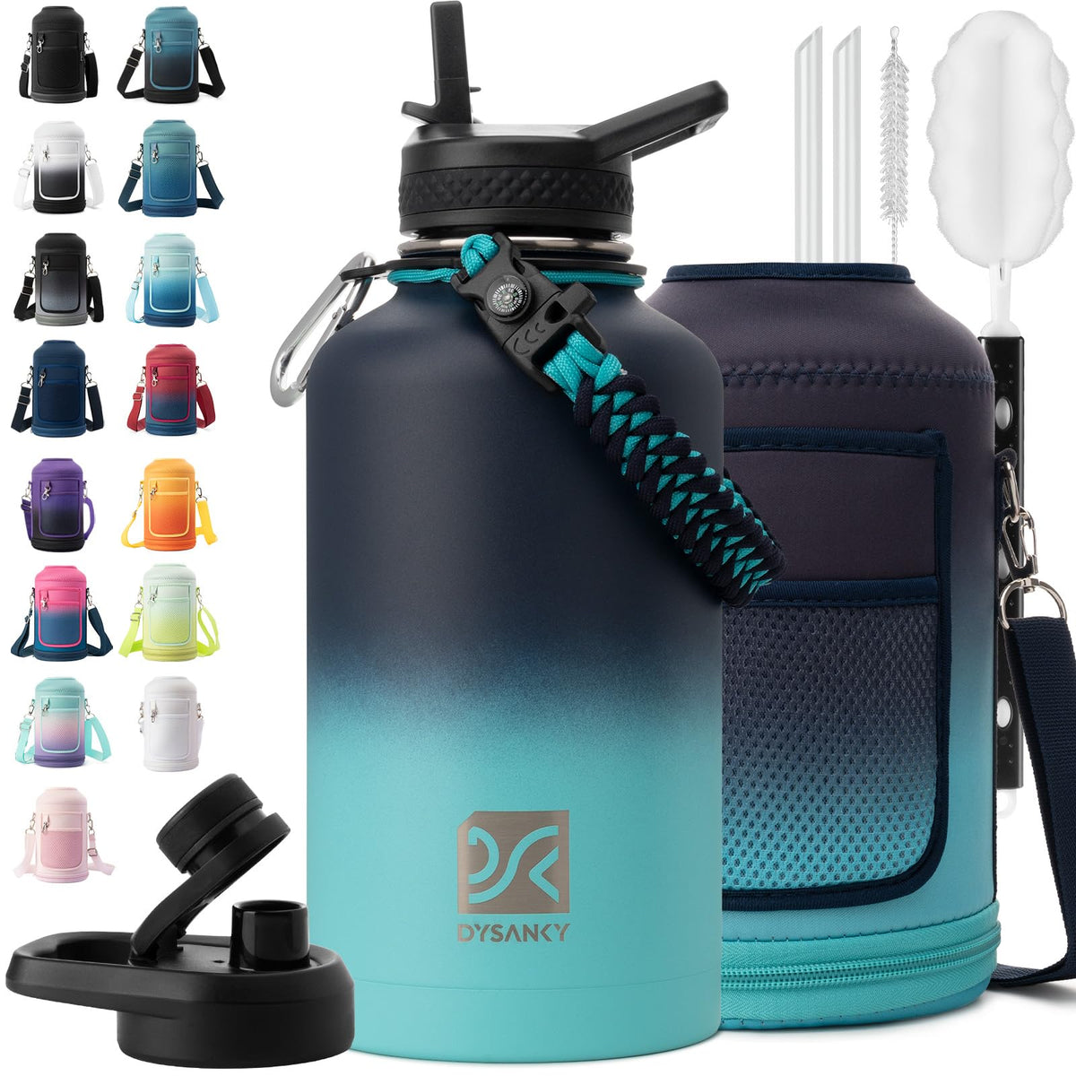 DYSANKY insulated bottle inner-wall stainless steel for lasting durability.