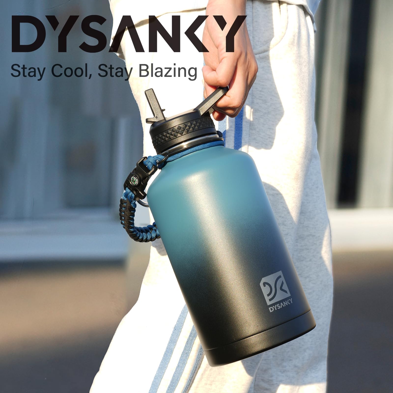 DYSANKY included straw set and brushes simplify maintenance.