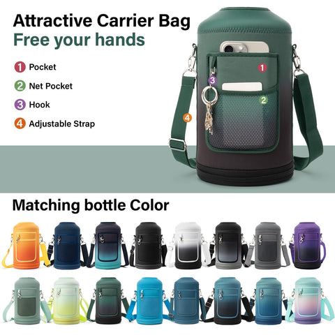 DYSANKY bottle with scratch-resistant coating stays pristine during daily use.