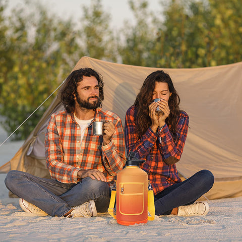 DYSANKY vacuum insulation layer minimizes heat transfer for outdoor use.