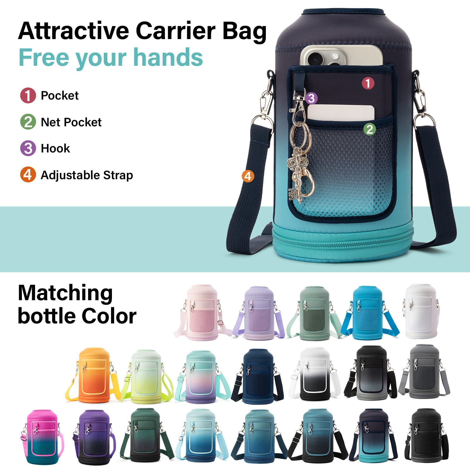 DYSANKY braided handle rope with compass supports outdoor use.