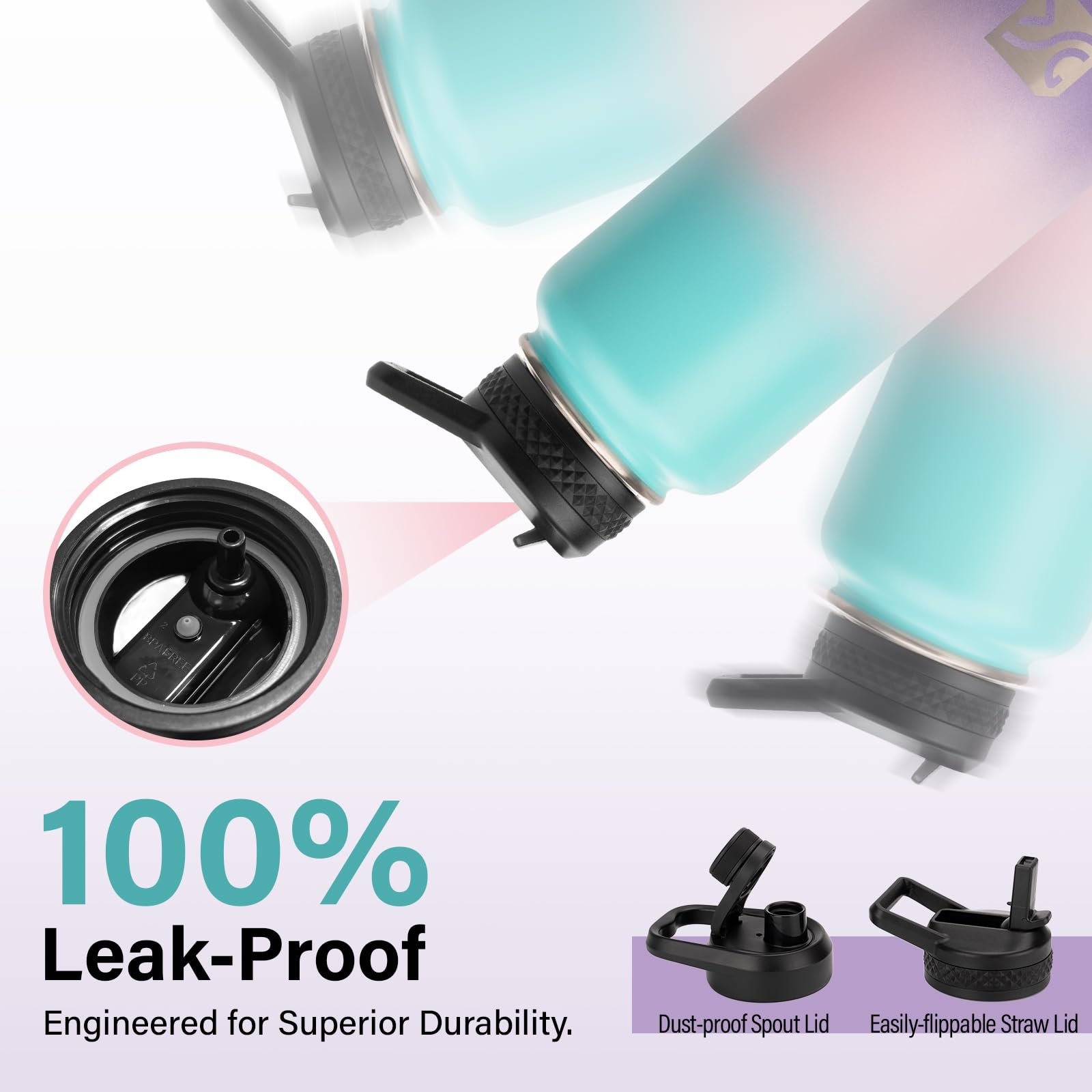 DYSANKY water bottle compass helps you stay on track outdoors.
