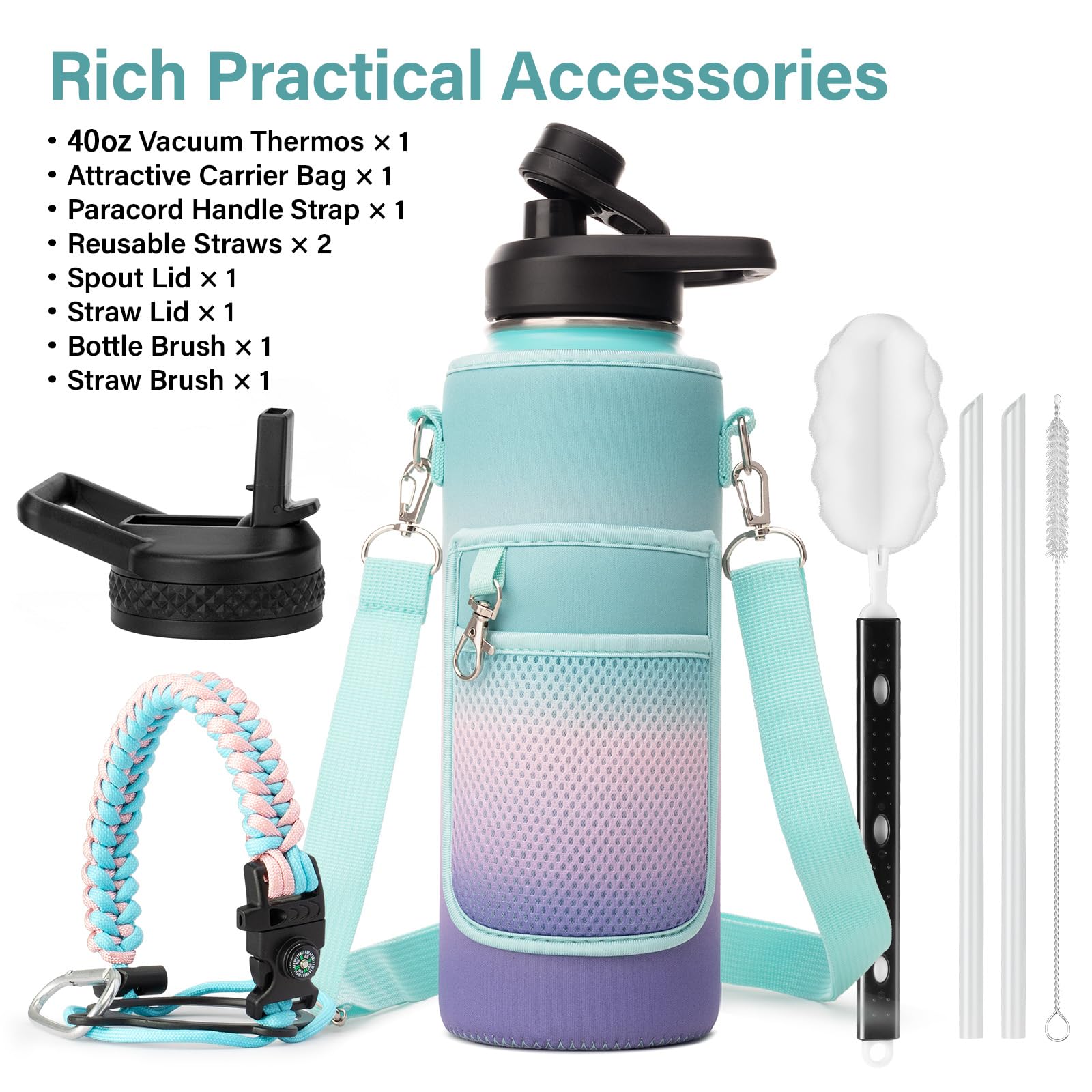 DYSANKY water bottle copper plating reduces heat transfer for longer coolness.