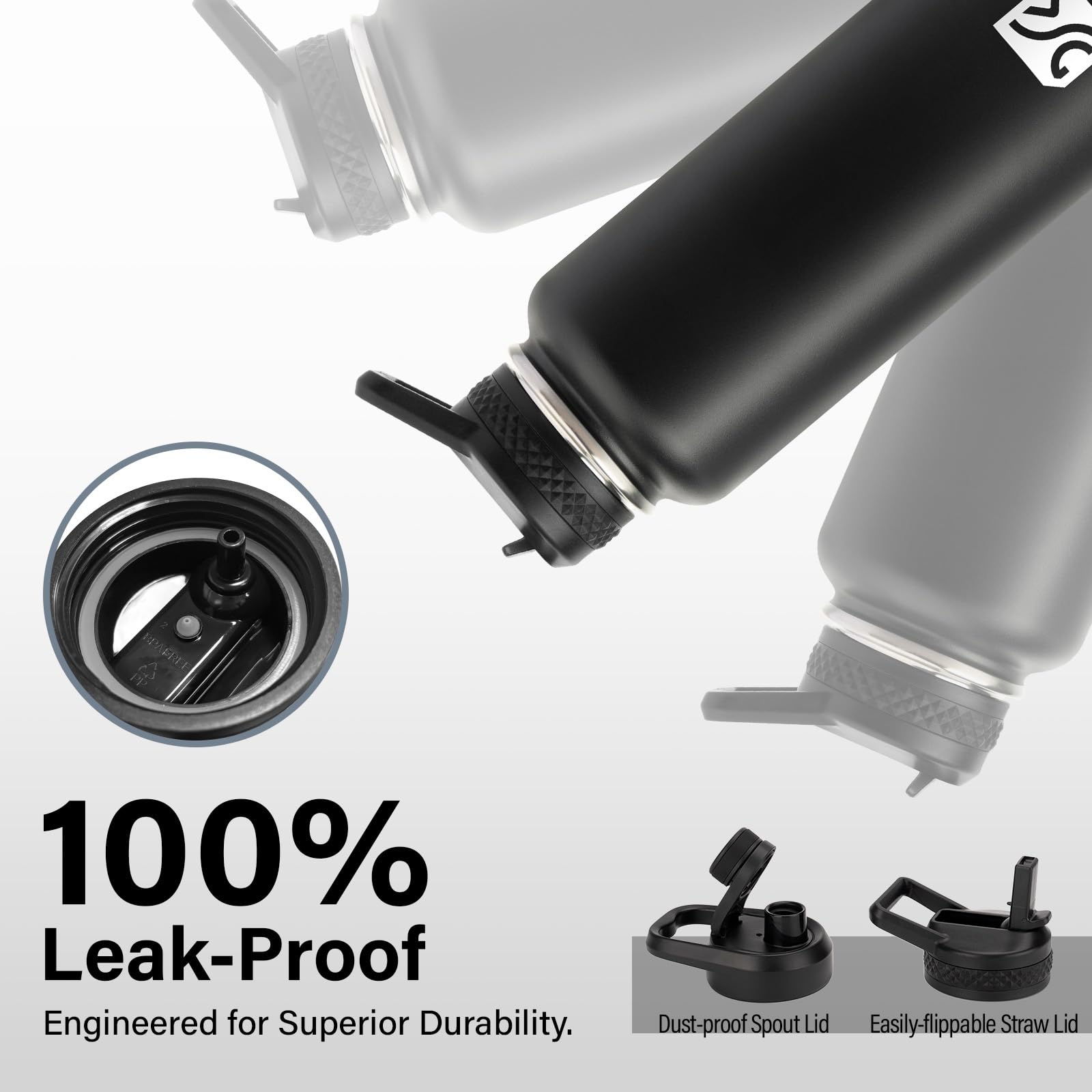 DYSANKY wide mouth design makes ice cubes and cleaning effortless