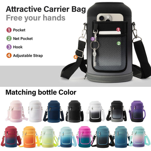 DYSANKY wide-mouth design makes cleaning and ice addition easy.