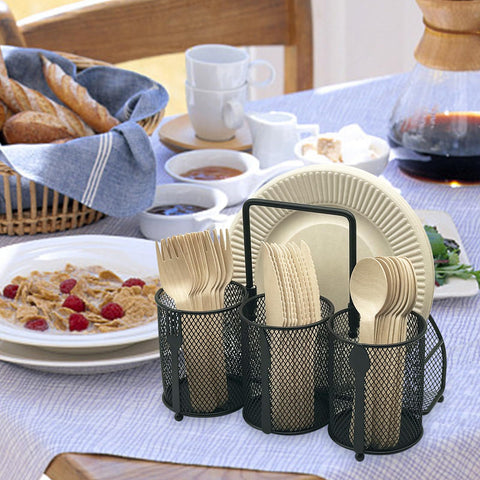 DysanVica easy-clean caddy wipes clean; no assembly needed.