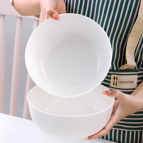 Dyware dining table setup with pho bowls for gatherings