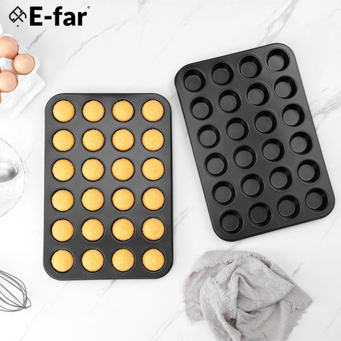 E-far easy-release action with removed cupcakes