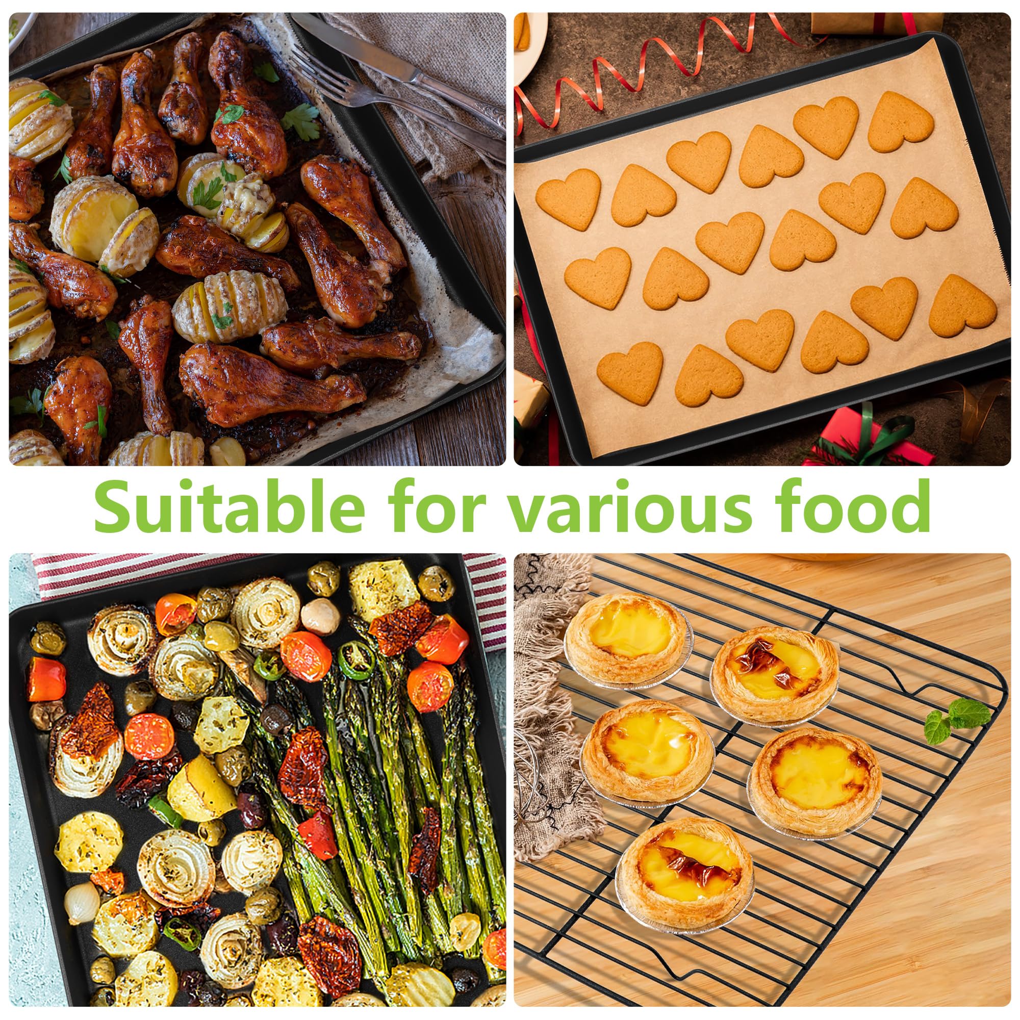 E-far easy-clean, food-safe bakeware for everyday cooking.