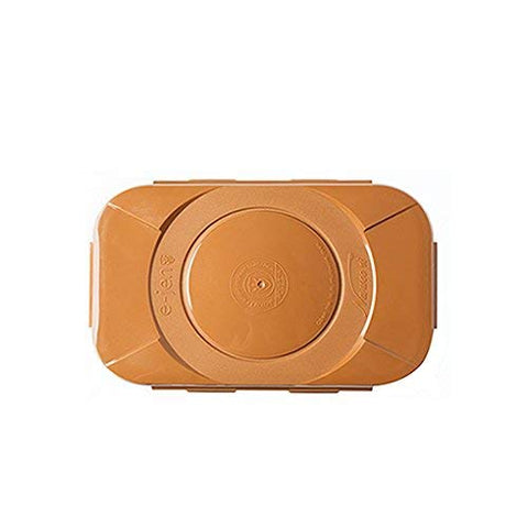 e-jen earthenware brown fermentation jar blends tradition with practical safety.